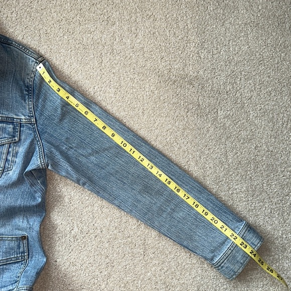 Denim Jean Trucker Jacket Eddie Bauer SUPER FAST SHIPPING - Picture 13 of 14